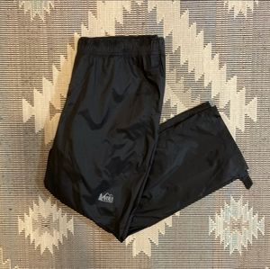 REI Co-op Rainier full zip Rain Pants L